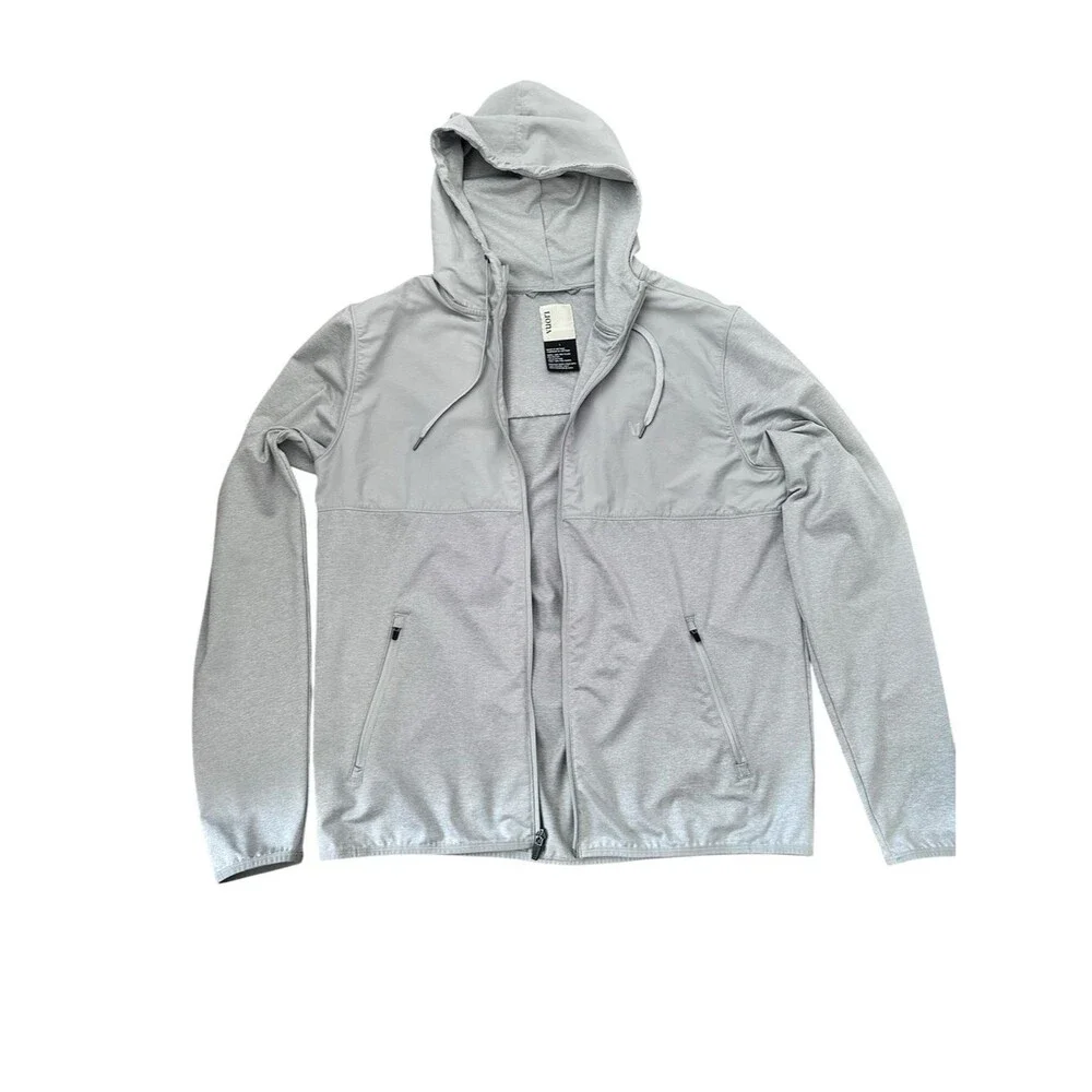 Vuori Sunday Element Jacket Light Gray  Size L